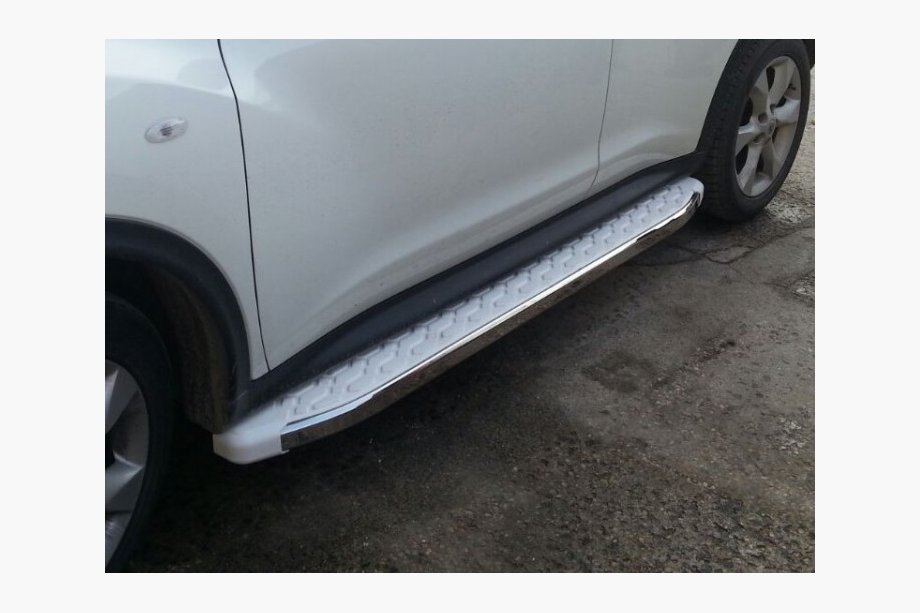 Renault Kadjar 2015-2022 Estribos laterales WhiteLine (2 uds., aluminio) Image
