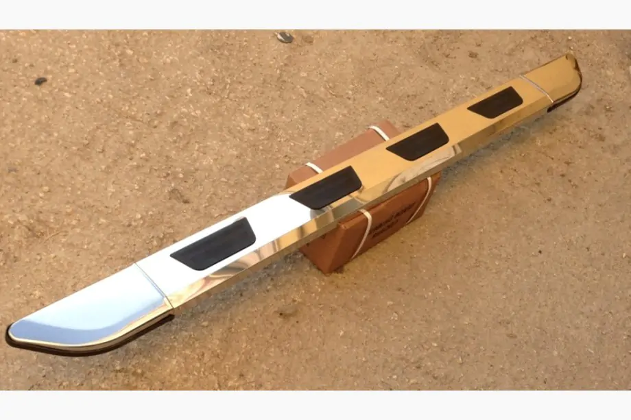 Kia Sorento II XM 2009-2014 Estribos Laterales Vison (2 uds., Aluminio y Acero Inoxidable) Image