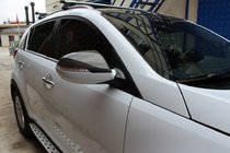 Kia Sportage 2010-2015 Cubiertas de Espejos (2 uds., Carbono) foto 1