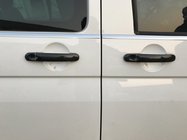 Volkswagen T5 Multivan 2003–2010 Cubiertas de manijas (Carbono real) foto 5