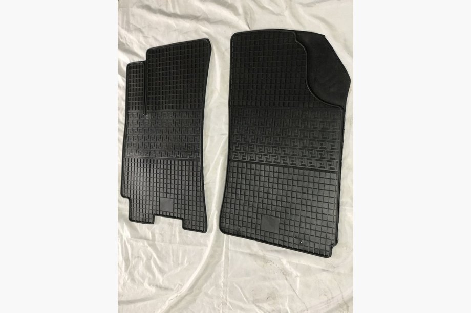 Chevrolet Lanos 1998–2017 Alfombrillas de goma (2 uds, Polytep) Image