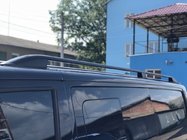 Volkswagen T5 Multivan 2003–2010 Barras de techo Skyport (negras) foto 3