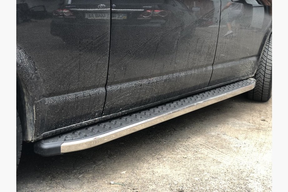 Volkswagen T5 2010-2015 Estribos Laterales BlackLine (2 uds, Aluminio) Image