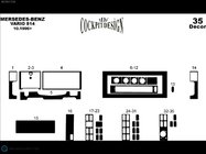 Mercedes T2 (507-814) 1967-1996 Cubiertas de tablero (Meric) foto 5