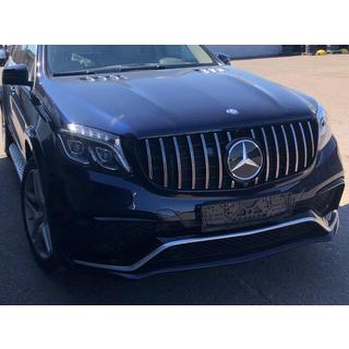 Parrilla Delantera GT Panamericana (para GLS) Mercedes GL/GLS сlass X166 2012-2019 foto 3
