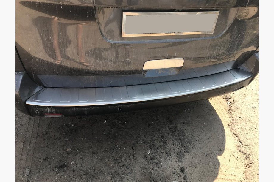 Citroen SpaceTourer 2016- Protector de Parachoques Trasero OmsaLine Acero Inoxidable Image