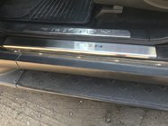 SsangYong Rexton I 2001-2017 Cubiertas de Umbral Nataniko (4 uds., Acero Inoxidable) Estándar - Cinta Lohmann, 0.5mm foto 1