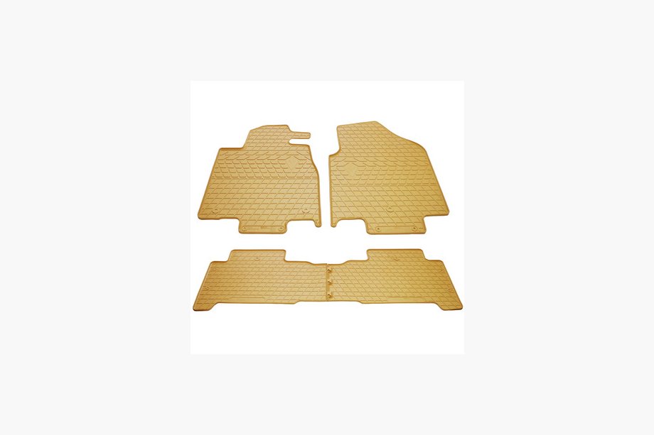 Acura MDX 2007-2013 Alfombrillas de goma Stingray beige (4 uds) Foto 1