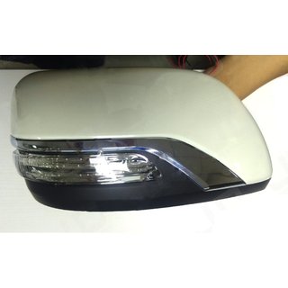 Cubiertas de espejos (sin intermitente, estilo 2016) Toyota Land Cruiser 200 2007-2021 foto 4