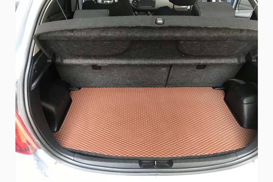 Toyota Yaris 2010-2020 Alfombrilla de maletero (EVA, ladrillo) Image