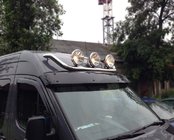 Mercedes Sprinter W901/902/903/904/905 1995–2006 Barra superior delantera (acero inoxidable) foto 2