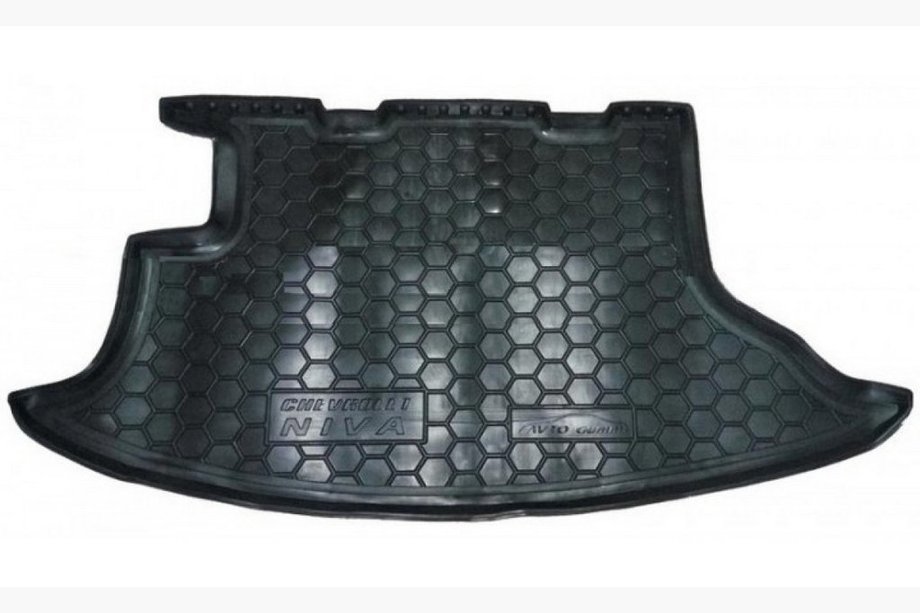 Chevrolet Niva 1998-2020 Alfombrilla de maletero (plástico) Image