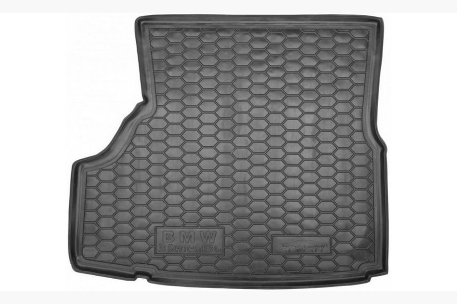 BMW 3 Series E36 1990-2000 Alfombrilla de maletero SD goma Image