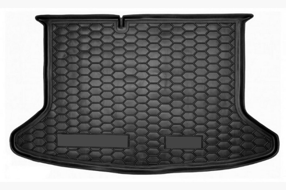 Kia Niro 2016–2021 Alfombrilla de maletero sin organizador 2018+ (Autogumm, goma) Image