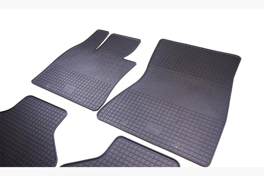 BMW X6 E71 2008–2014 Alfombrillas de goma (4 uds, Polytep) Image
