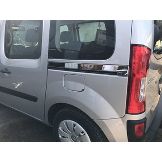 Molduras de acero inoxidable para puertas correderas (2 uds)