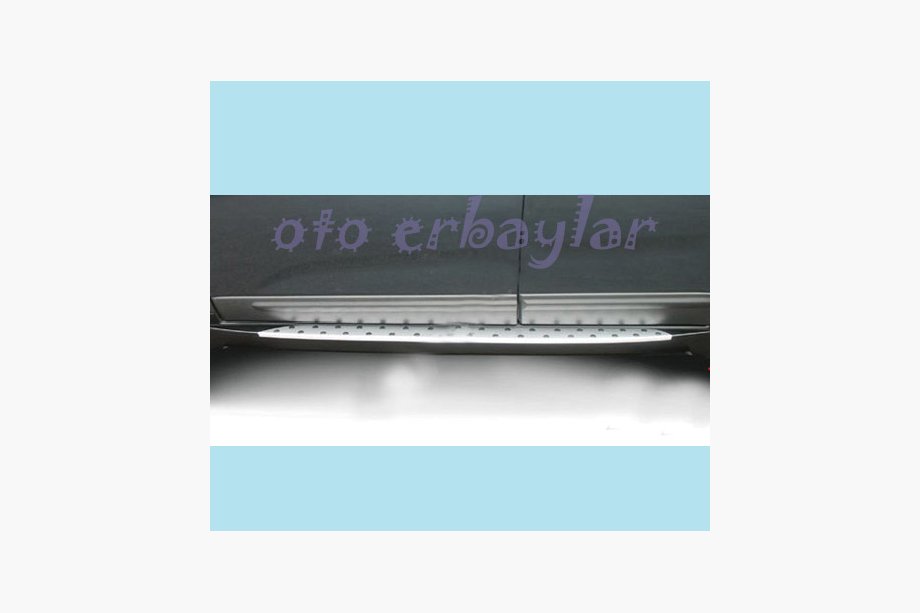 Hyundai Santa Fe 2 2006-2012 Estribos laterales Niken estilo BMW (2 uds., plástico) Image
