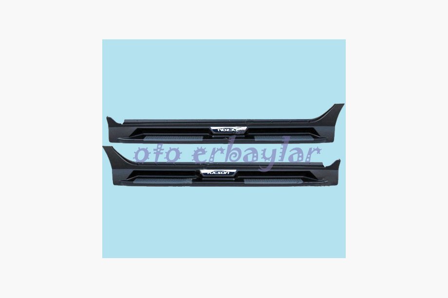 Hyundai Tucson JM 2004- Estribos Laterales Plásticos S003 (Plástico) Image