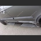 Hyundai Santa Fe 2 2006-2012 Estribos Laterales S024 (Plástico) Negro foto 2