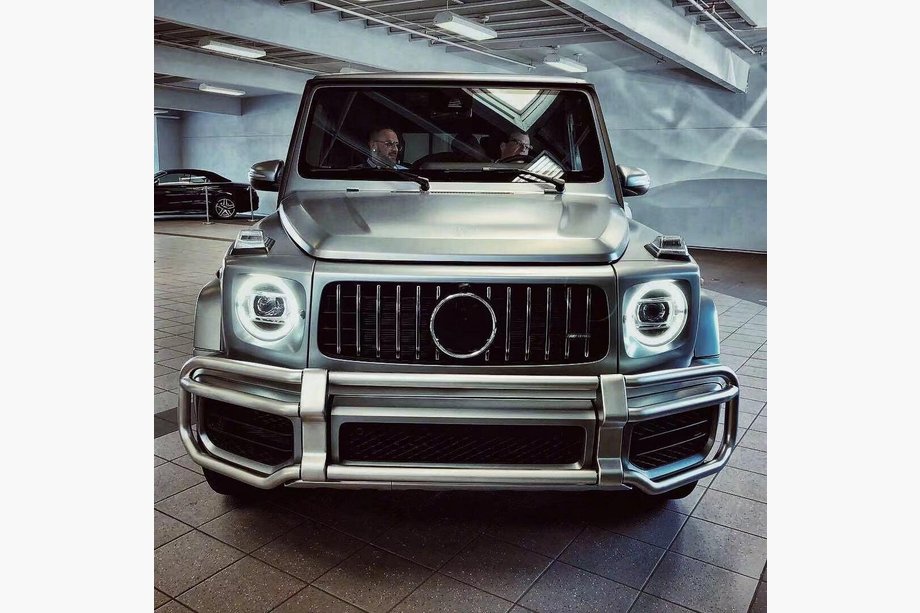 Mercedes G class W463 1990-2018 Defensa delantera (parachoques) para restyling 2018+ Image