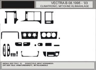 Opel Vectra B 1995-2002 Embellecedores de salpicadero efecto madera (OFERTA) foto 1