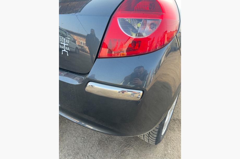 Renault Clio III 2005-2012 Protector de esquinas de parachoques trasero de acero inoxidable Image