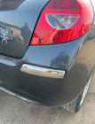 Renault Clio III 2005-2012 Protector de esquinas de parachoques trasero de acero inoxidable foto 1