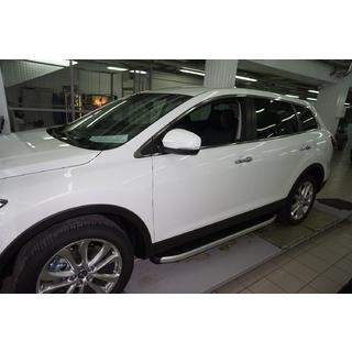 Estribos Laterales Fullmond (2 uds, aluminio) Mazda CX-9 2007-2016 foto 3