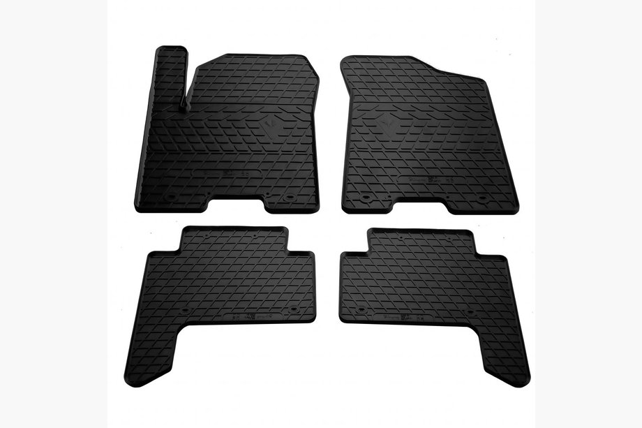 Infiniti QX80 2013-2024 Alfombrillas de goma (4 uds, Stingray Premium) Image