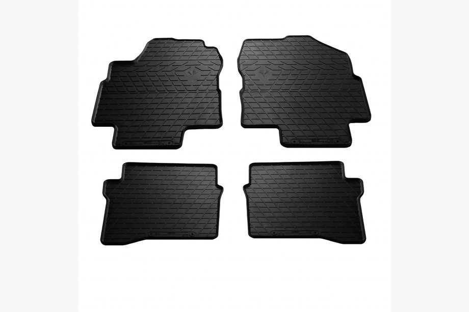 Nissan Primera P12 2002–2007 Alfombrillas de goma (4 uds, Stingray Premium) Image