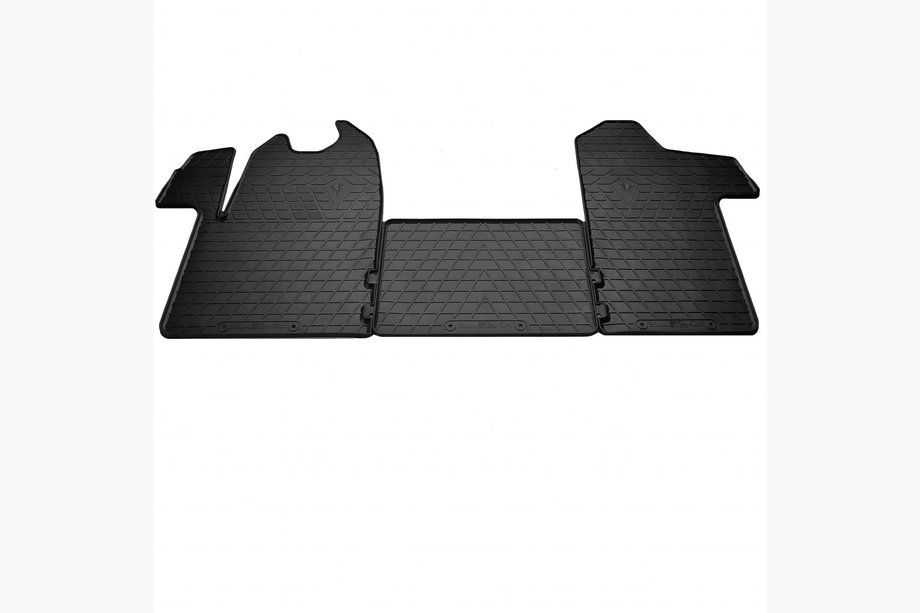 Renault Master 2011-2023 Alfombrillas de goma (3 uds, Stingray) Image