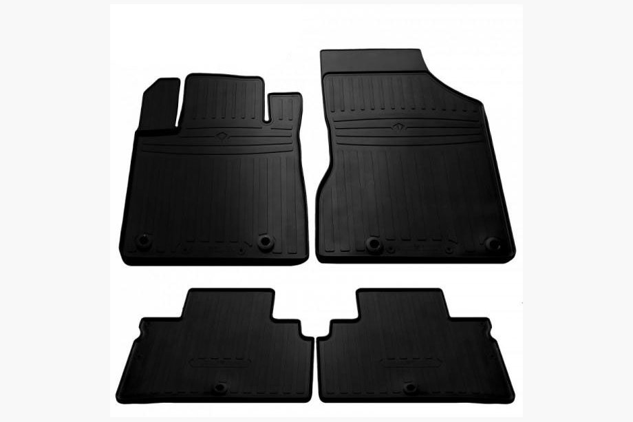 Nissan Murano 2014- Alfombrillas de goma (4 uds, Stingray Premium) Image