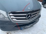 Mercedes Sprinter W906 2006–2018 Marco de parrilla (2013↗, acero inoxidable) Carmos - Acero Inoxidable Turco foto 1