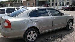 Skoda Octavia II A5 2010-2013 Deflectores de Ventana LiftBack (4 uds, SIM) foto 1