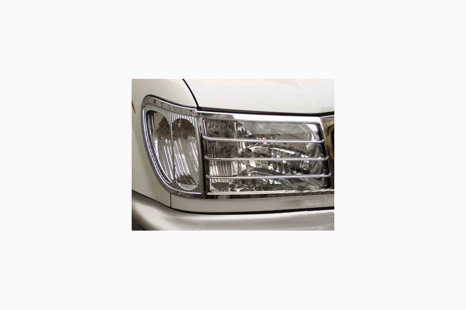 Toyota Land Cruiser 100 1998-2007 Cubiertas de Faros V2 (2 uds., plastico) Image