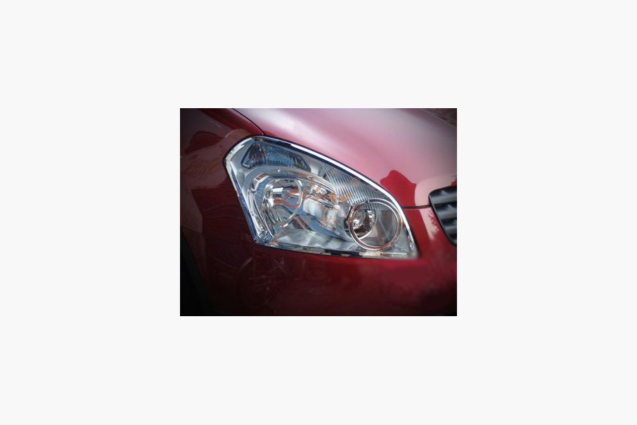 Nissan Qashqai 2007-2010 Cubiertas de Faros (2 uds, plastico) Foto 1