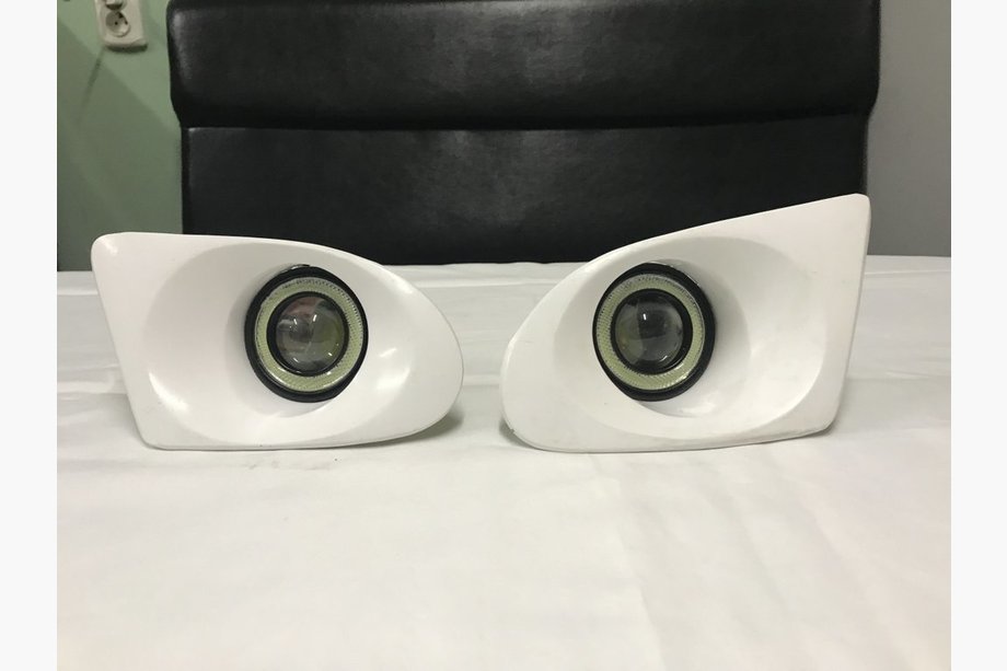 Mercedes Viano 2004-2014 Faros antiniebla LED en parachoques con lente (2 uds, imprimados) Image