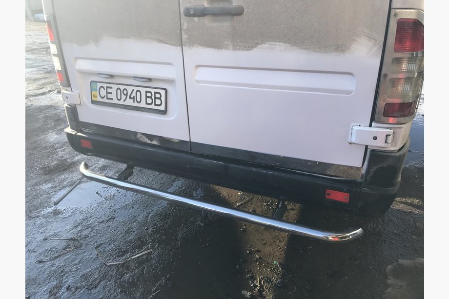 Mercedes Sprinter W901/902/903/904/905 1995–2006 Moldura de maletero (2 piezas, acero inoxidable) Image