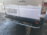 Mercedes Sprinter W901/902/903/904/905 1995–2006 Moldura de maletero (2 piezas, acero inoxidable) foto 1