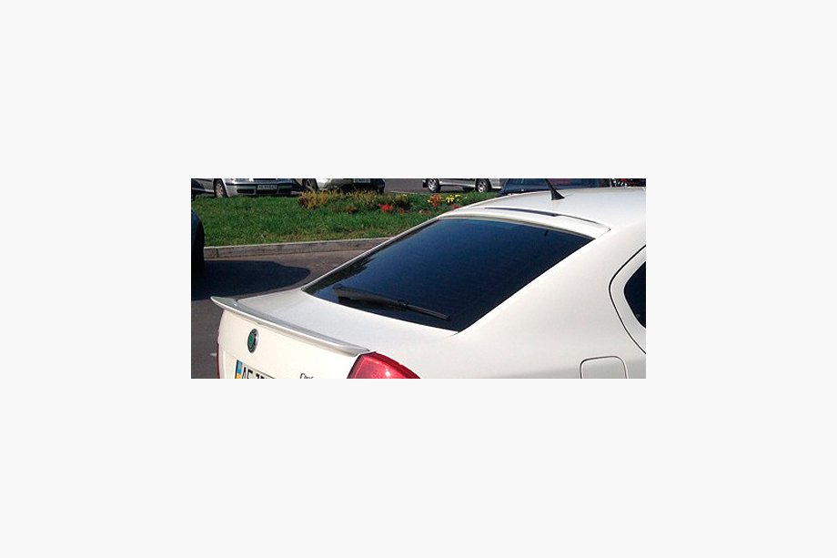 Skoda Octavia II A5 2006-2010 Extensión de alerón (imprimada) Image