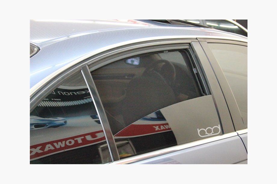 BMW 3 Series E46 1998-2006 Cortinas parasol (3 uds, encajables) Image