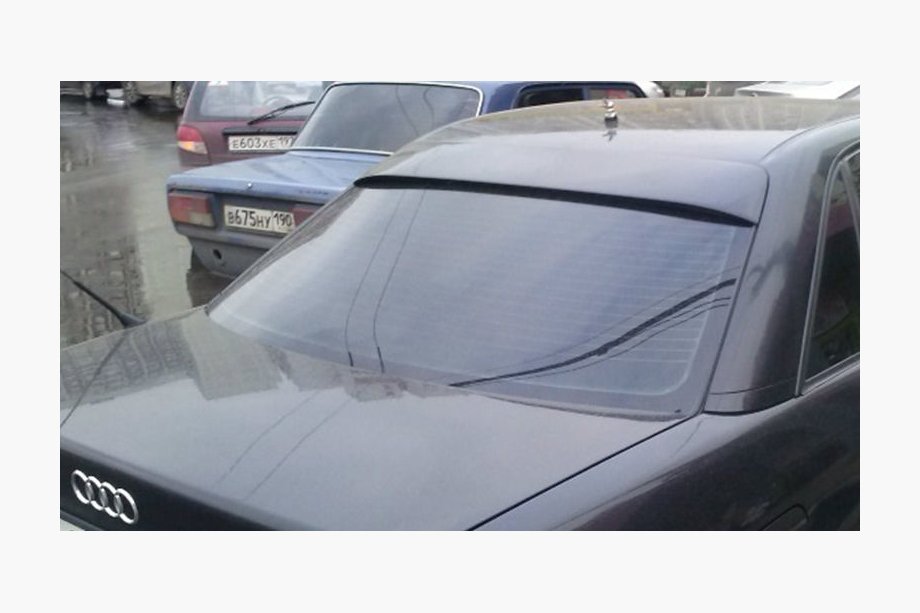 Audi A6 C4 1994–1997 Visera de aleron (fibra de vidrio, imprimada para pintar) Image
