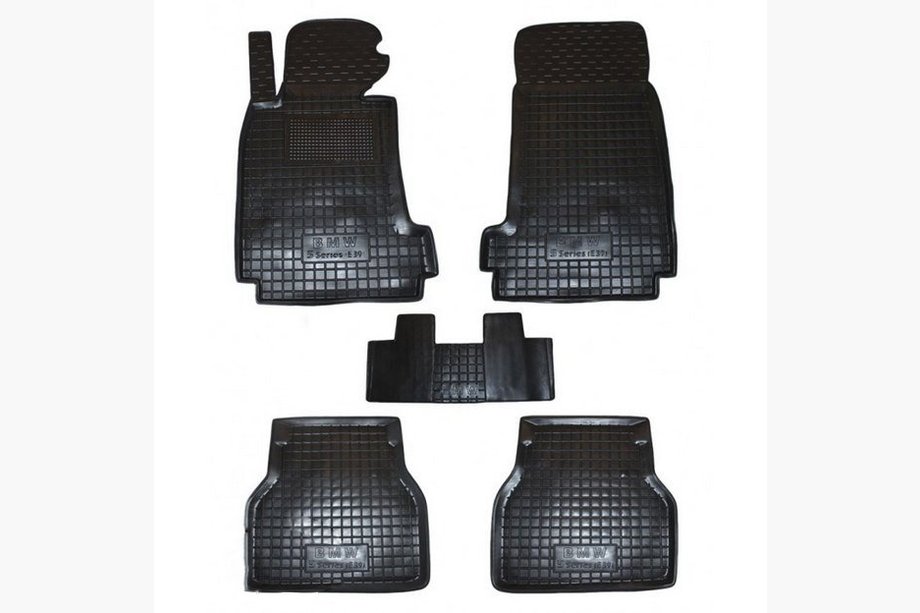BMW X5 E53 1999–2006 Alfombrillas de goma con borde (Autogumm) Image