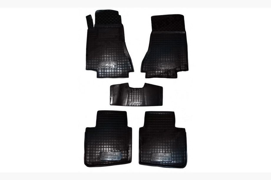 Opel Omega B 1994-2003 Alfombrillas de goma con borde (Autogumm) Image