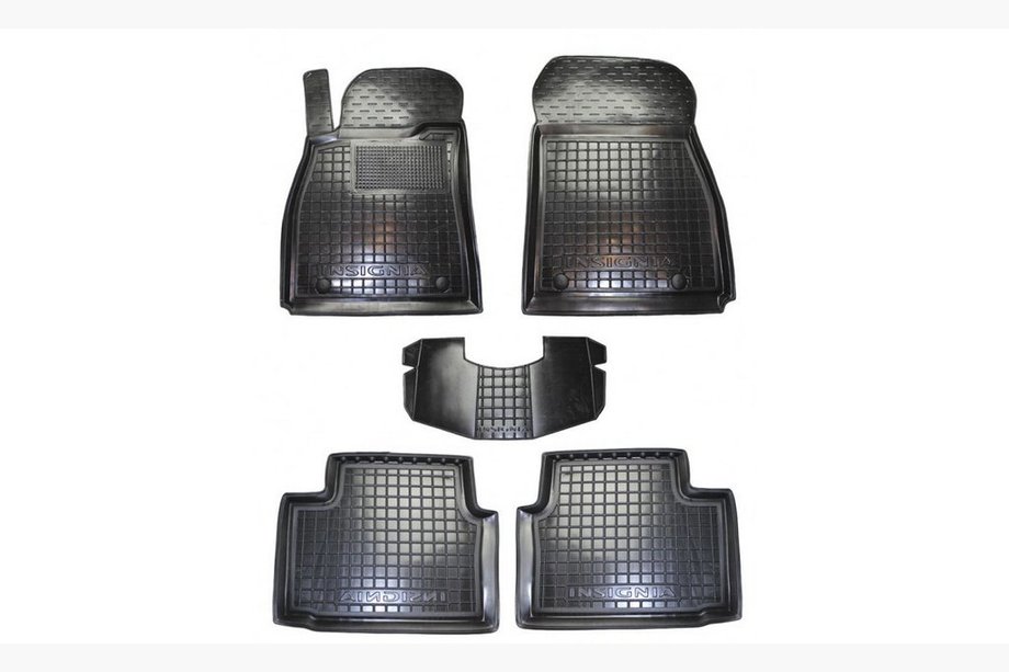 Opel Insignia 2008-2017 Alfombrillas de goma con borde (Autogumm) Image