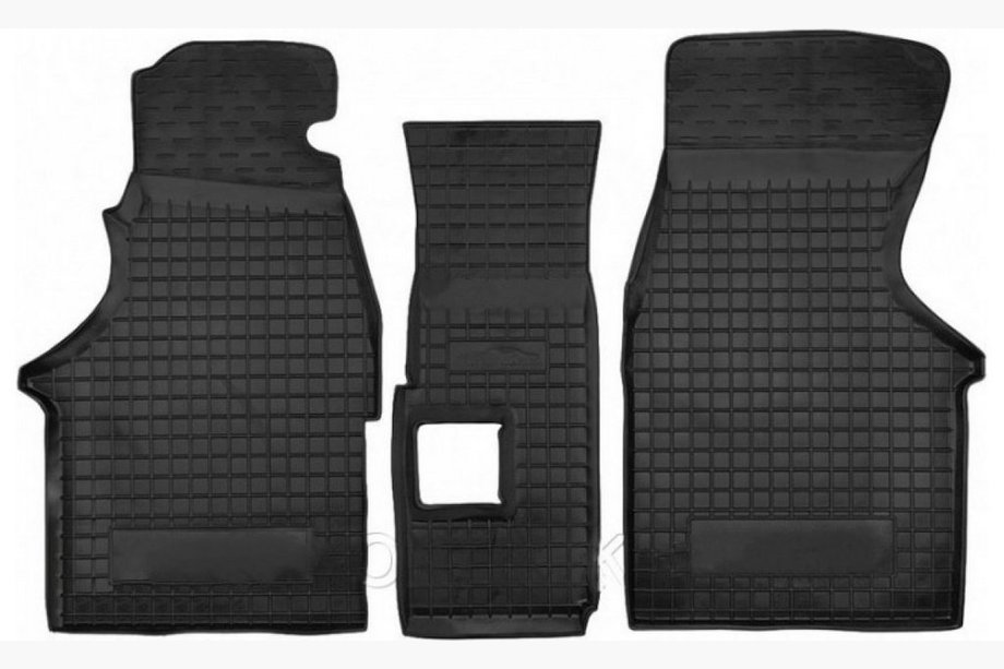 Volkswagen T4 Transporter 1990-2003 Alfombrillas de goma con borde (Autogumm) Image