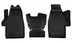 Volkswagen T5 2010-2015 Alfombrillas de goma con borde Transporter delanteras 1+1 (Autogumm) foto 1