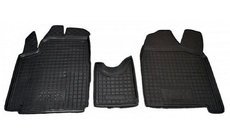 Fiat Scudo 2007-2015 Alfombrillas de goma con borde 2.0 TD (Autogumm) foto 1