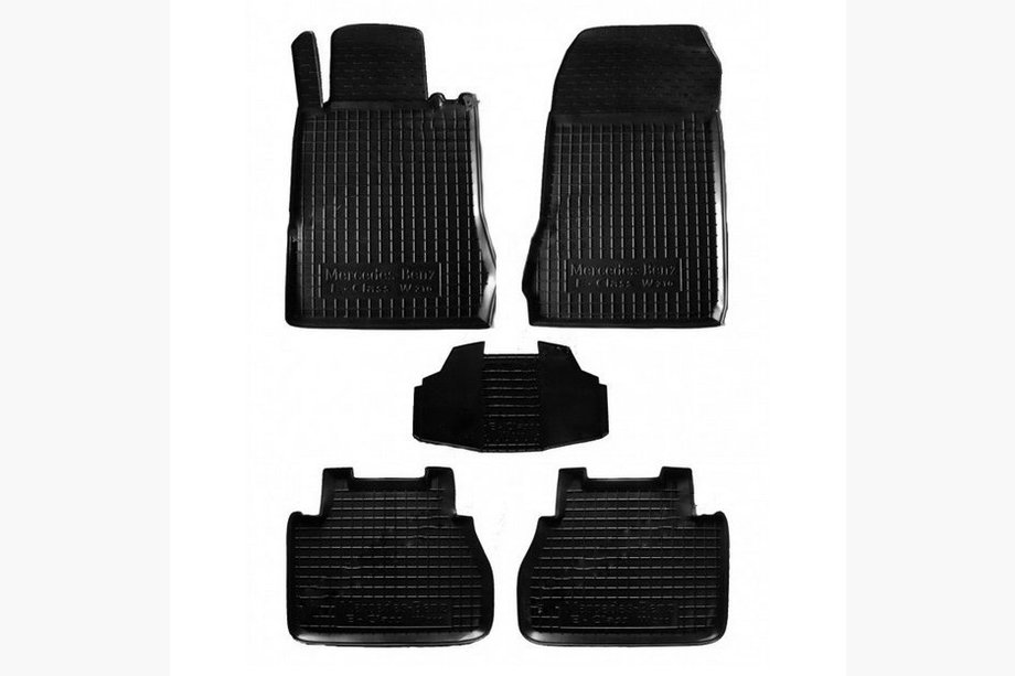 Mercedes S-class W220 1998-2005 Alfombrillas de goma con borde (Autogumm) Image