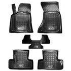 Audi Q5 2008-2017 Alfombrillas de goma con borde (Autogumm) foto 1